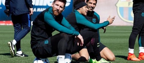 Barcelona vs PSG: Messi, Luis Suárez y Neymar se preparan para ... - peru.com