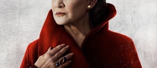 Carrie Fisher as General Leia Organa - Star Wars via Twitter