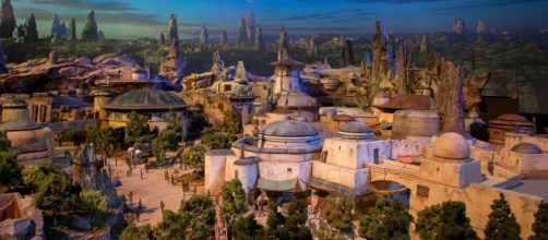 Galaxy's Edge: A model of the new 'Star Wars' land from Disney
