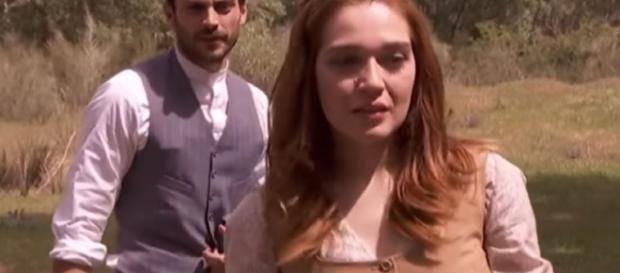 Il Segreto: Julieta e Saul come Pepa e Tristan Il Segreto: Julieta e Saul come Pepa e Tristan
