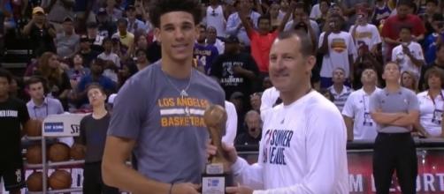 Lonzo Ball Summer League MVP! Lakers Win Summer League 2017! from YouTube/Chris Smoove