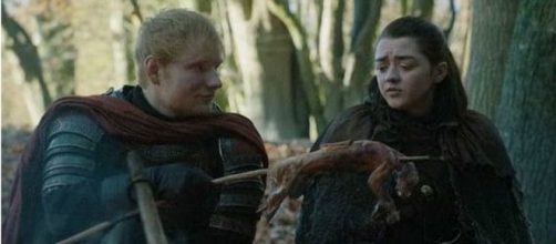 Ed Sheeran appeared on 'Game of Thrones' and not everyone was impressed - Photo courtesy of HBO