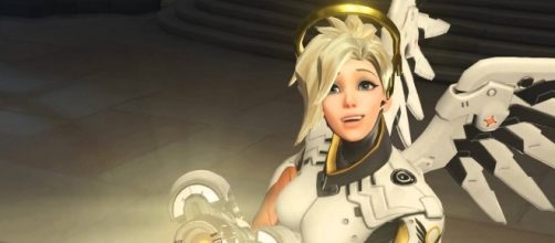 Mercy is one of the support heroes in 'Overwatch' (image source: YouTube/Overwatch)