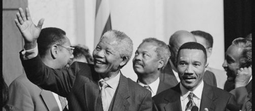 Nelson Mandela remembered on his 99th birthday. (Maureen Keating/Wikimedia)