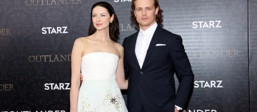 Sam Heughan shared that he had difficulties in filming steamy bed scenes with Caitriona Balfe. Photo by Fanatical YouTuber/YouTube Screenshot