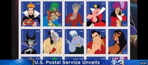 USPS Unveils Disney Villain Forever Stamps - Image - CBS Philly | YouTube