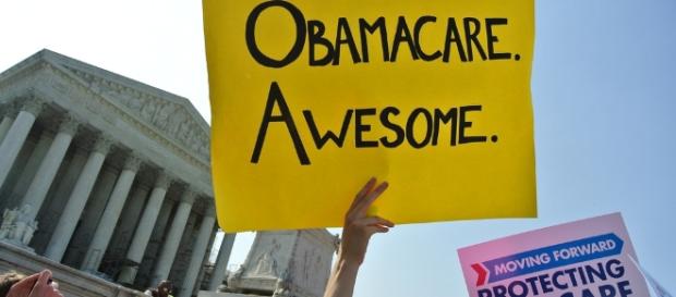 Obamacare on the steps of the Supreme Court | Will O'Neill | Flickr - flickr.com Obamacare on the steps of the Supreme Court | Will O'Neill | Flickr - flickr.com