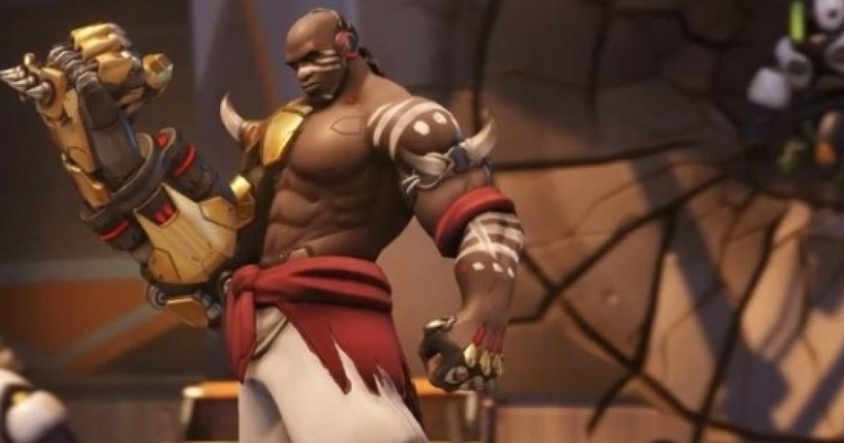 doomfist overwatch statue