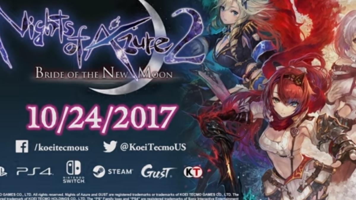 Nights Of Azure 2 Details On Story Pre Order Bonuses And New Trailer