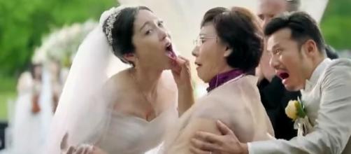 Photo controversial Audi commercial causes outrage photo capture from YouTube/South China Morning Post