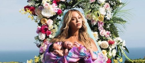 Beyonce posted this photo of her with her newborn twins on Instagram - Flickr/Diamond Fountain