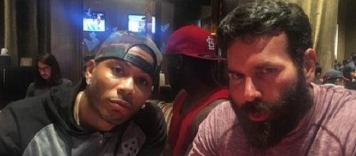 Dan Bilzerian (à direita) com o cantor Nelly (Foto: Instagram)