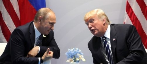 Donald Trump reportedly had a second meeting with Vladimir Putin at the G20 summit. (Wikimedia/Kremlin.ru)