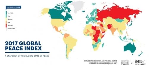 Global Peace Index on Twitter: "Global levels of peacefulness ... - twitter.com