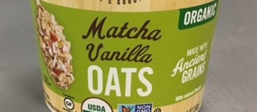 Recall of Matcha Vanilla Oats [Image: fda.gov]