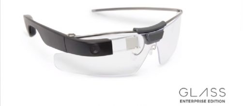 The Google Glass Enterprise Edition. [Image via YouTube/Engadget]