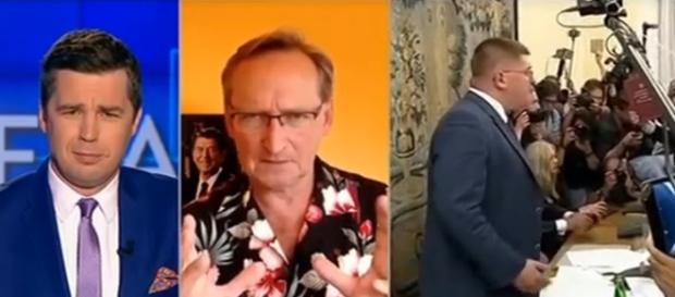 Michał Rachoń oraz Wojciech Cejrowski (źródło: TVP). Michał Rachoń oraz Wojciech Cejrowski (źródło: TVP).