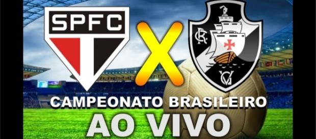 São Paulo e Vasco jogam nesta quarta-feira (19) pela 15ª rodada do Brasileirão (Foto: Reprodução/ Montagem) São Paulo e Vasco jogam nesta quarta-feira (19) pela 15ª rodada do Brasileirão (Foto: Reprodução/ Montagem)