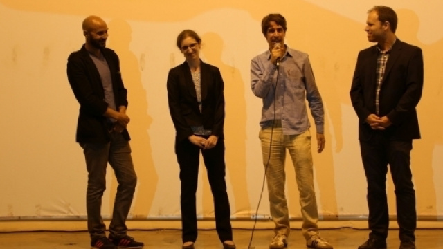 Lors de la projection When Paul came over the sea à Sita Bella (c) Institut Goethe Yaoundé