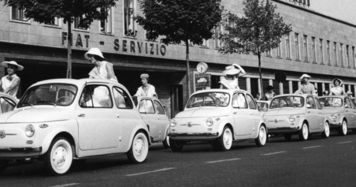 Fiat 500: l'auto del boom economico compie sessant'anni