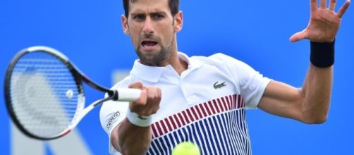 Novak Djokovic battles past Donald Young in Eastbourne ... [Image source: Blasting News library]