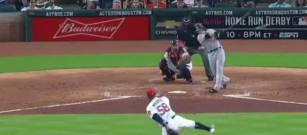 Clint Frazier First Career MLB Hit - The Highlight Hub via YouTube (https://www.youtube.com/watch?v=-8VZHDXJHew) Clint Frazier First Career MLB Hit - The Highlight Hub via YouTube (https://www.youtube.com/watch?v=-8VZHDXJHew)
