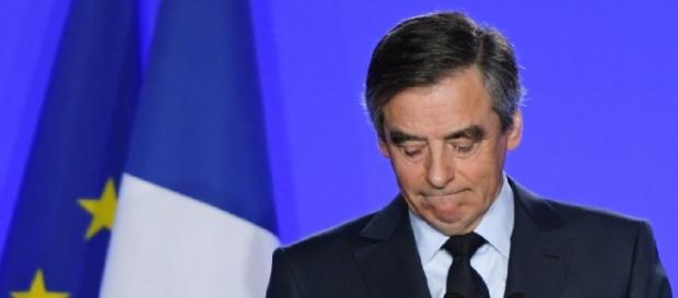 Le 1er mars 2017, François Fillon au siège du parti Les Républicains Le 1er mars 2017, François Fillon au siège du parti Les Républicains