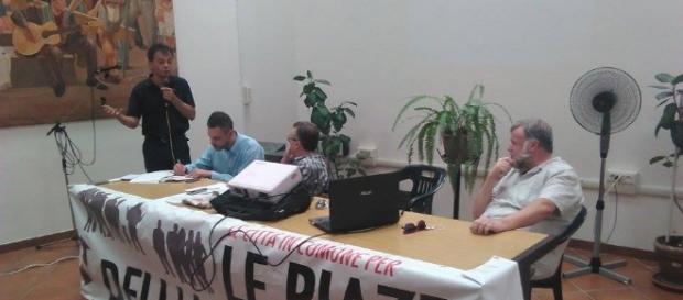 Un momento dell'Assemblea nazionale della rete Città in Comune Un momento dell'Assemblea nazionale della rete Città in Comune