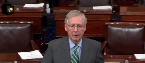 Senate Majority Leader Mitch McConnell will make a third try for an Obamacare repeal next week. Image credit - Media Buzz/YouTube.