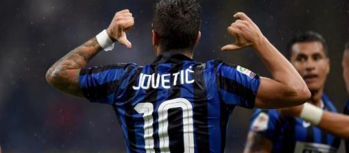 Stevan Jovetic - Joueur de l'Inter Milan