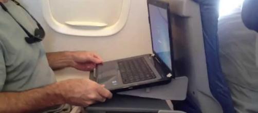 The US just lifted the laptop ban on planes coming from 10 Middle Eastern and African airports. Image credit - Gritty Videos/YouTube.