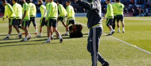 Así fue el primer entrenamiento de Zidane con el Real Madrid - sopitas.com