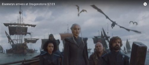 Game of Thrones S07-E01 Dragonstone Image via Jubec/YouTube screen cap https://www.youtube.com/watch?v=JjQVupIGYOk