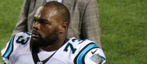 Michael Oher, a player on the National Football League by Jeffrey Beall via Wikimedia Commons