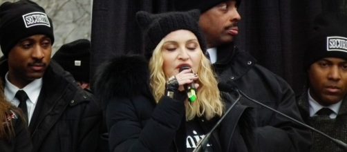 There were certain things Madonna (shown during the Women's March) did not want to go public with (Wikimedia Commons).