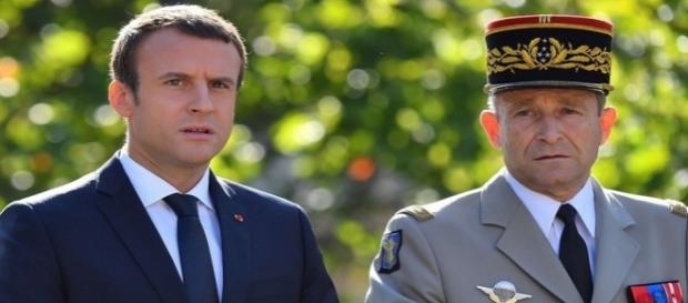 Emmanuel Macron et Pierre de Villiers Emmanuel Macron et Pierre de Villiers