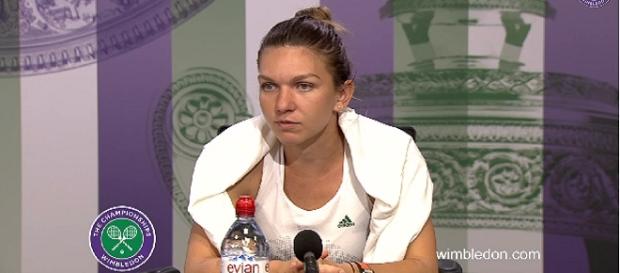 Simona Halep/ Photo: screenshot via Wimbledon officia channel on YouTube Simona Halep/ Photo: screenshot via Wimbledon officia channel on YouTube