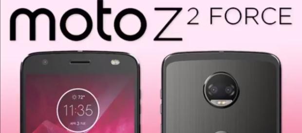 The Moto Z2 Force is the second installment from the Moto Z line of handsets. (via JustGotTech/Youtube) The Moto Z2 Force is the second installment from the Moto Z line of handsets. (via JustGotTech/Youtube)