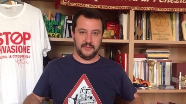Il segretario della Lega, Matteo Salvini