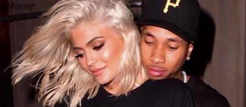 Kylie Jenner is reportedly worried that Tyga will leak their sexy videos. Photo via Hollyscoop/YouTube