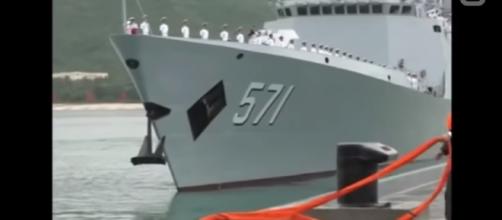 China Ships In Baltic Prepare For Drills With Russia- Image - Wochit News| YouTube