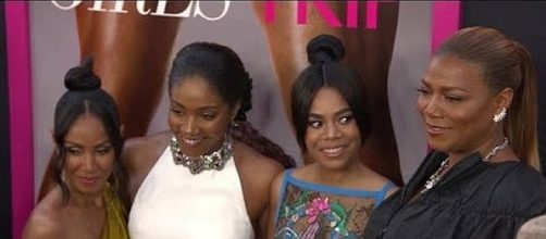 "Girls Trip" opens in theaters on July 21 [Image: CNN/YouTube screenshot]