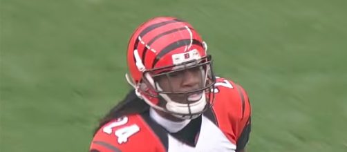 The Bengals' Adam Jones will serve a one-game suspension for violation of the league's personal conduct policy. [Image via NFL/YouTube]