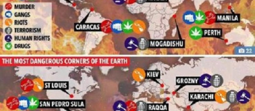 In Europa soltanto Kiev e Grozny restano sulla mappa delle città più pericolose