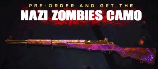 'Call of Duty: WWII' pre-order bonus is a disappointing weapon for Zombies mode(HollowPoiint/YouTube Screenshot) 'Call of Duty: WWII' pre-order bonus is a disappointing weapon for Zombies mode(HollowPoiint/YouTube Screenshot)
