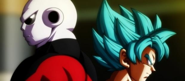 FanArt de Goku vs Jiren en el Torneo del Poder FanArt de Goku vs Jiren en el Torneo del Poder