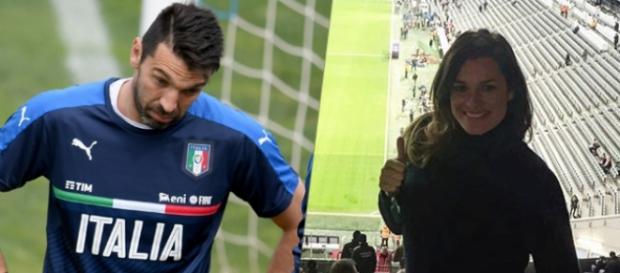 Gianluigi junto a su mujer pillados Gianluigi junto a su mujer pillados