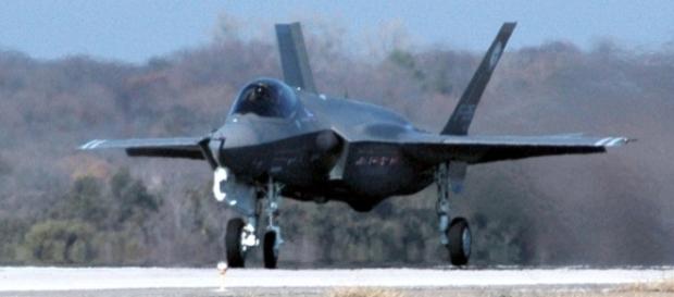 The F-35 Joint Strike Fighter Lightning II by U.S. Navy photo by Mass Communication Specialist 2nd Class D. Keith Simmons via Wikimedia Commons The F-35 Joint Strike Fighter Lightning II by U.S. Navy photo by Mass Communication Specialist 2nd Class D. Keith Simmons via Wikimedia Commons