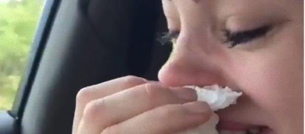 Uomini e Donne: Alessia Cammarota in lacrime. Uomini e Donne: Alessia Cammarota in lacrime.