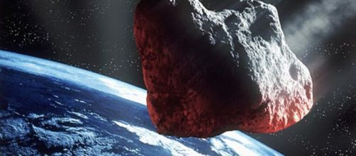 Asteroide vicino all'atmosfera della Terra